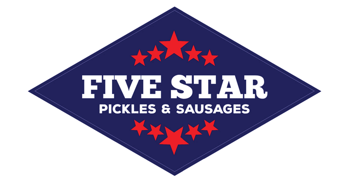 Five Star Pickles and Sausages logo